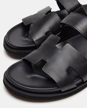 MAIVEN BLACK LEATHER