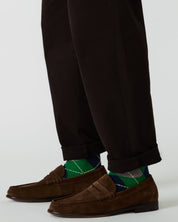 HUCKLE DARK BROWN