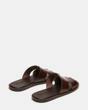 YUSSUF BROWN LEATHER
