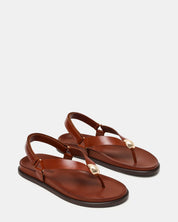 ELVIA BROWN LEATHER