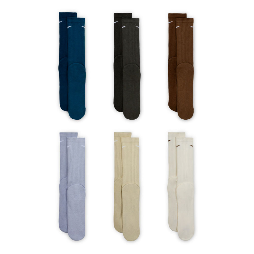 6 Pack Unisex Everyday Plus Cushioned Crew