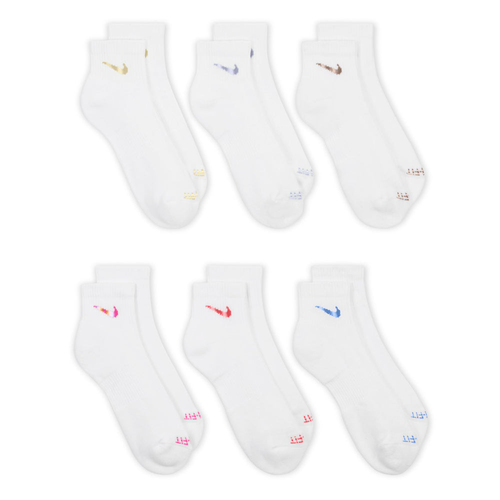 6 Pack Unisex Everyday Plus Cushioned Quarter