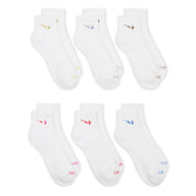 6 Pack Unisex Everyday Plus Cushioned Quarter