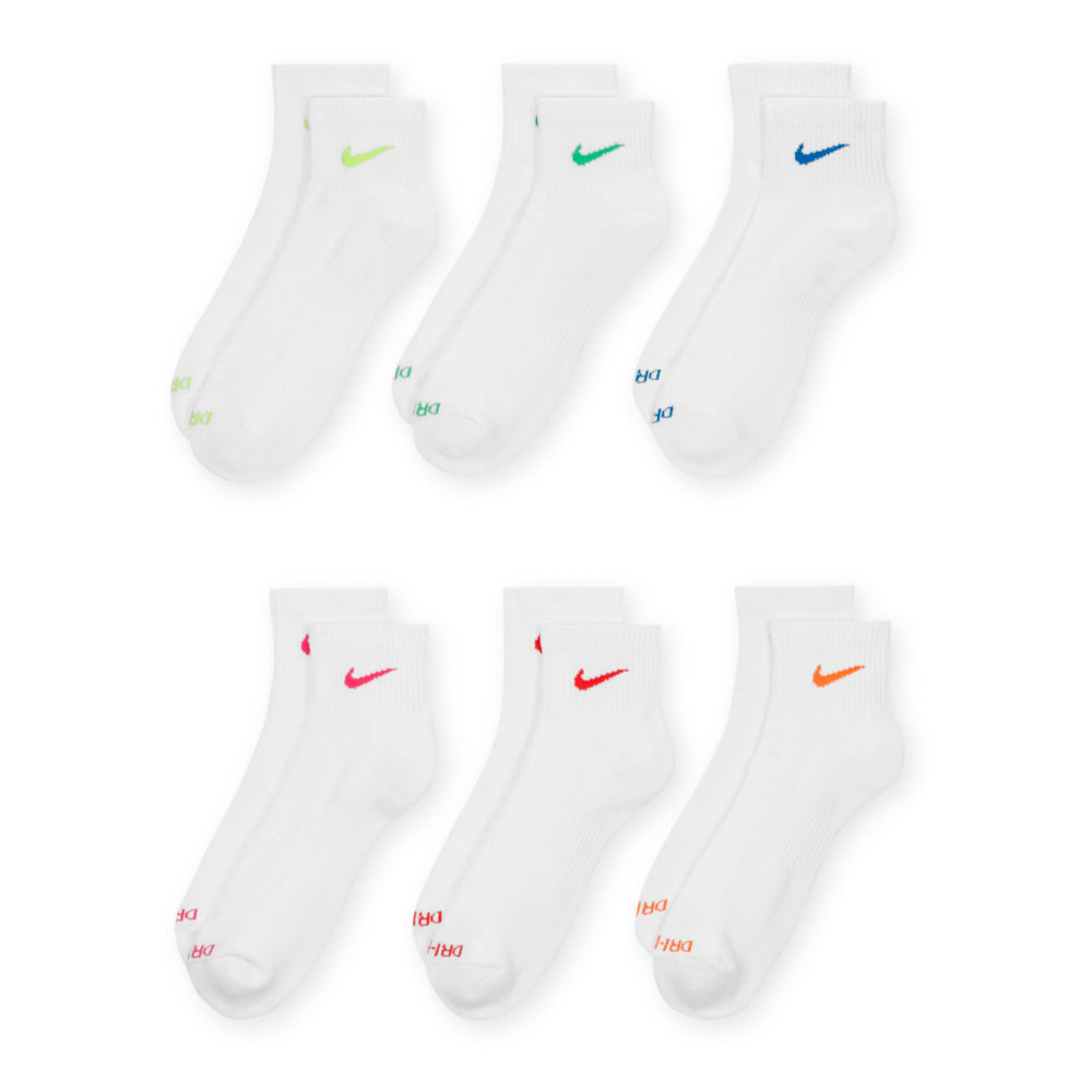 6 Pack Unisex Everyday Plus Cushioned Quarter