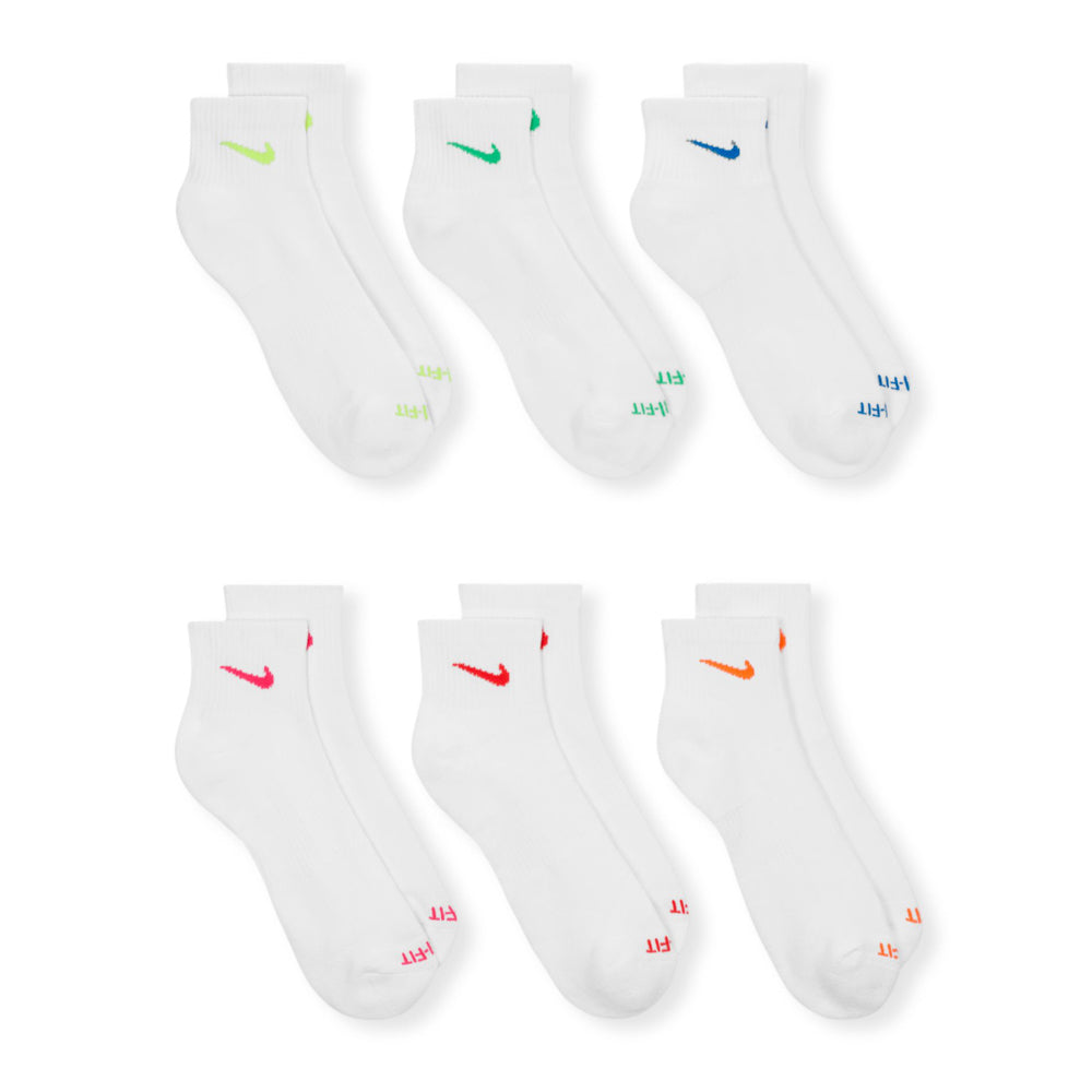 6 Pack Unisex Everyday Plus Cushioned Quarter
