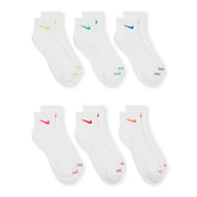 6 Pack Unisex Everyday Plus Cushioned Quarter