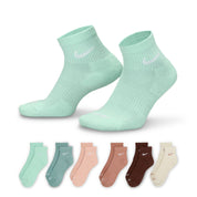 6 Pack Unisex Everyday Plus Cushioned Quarter