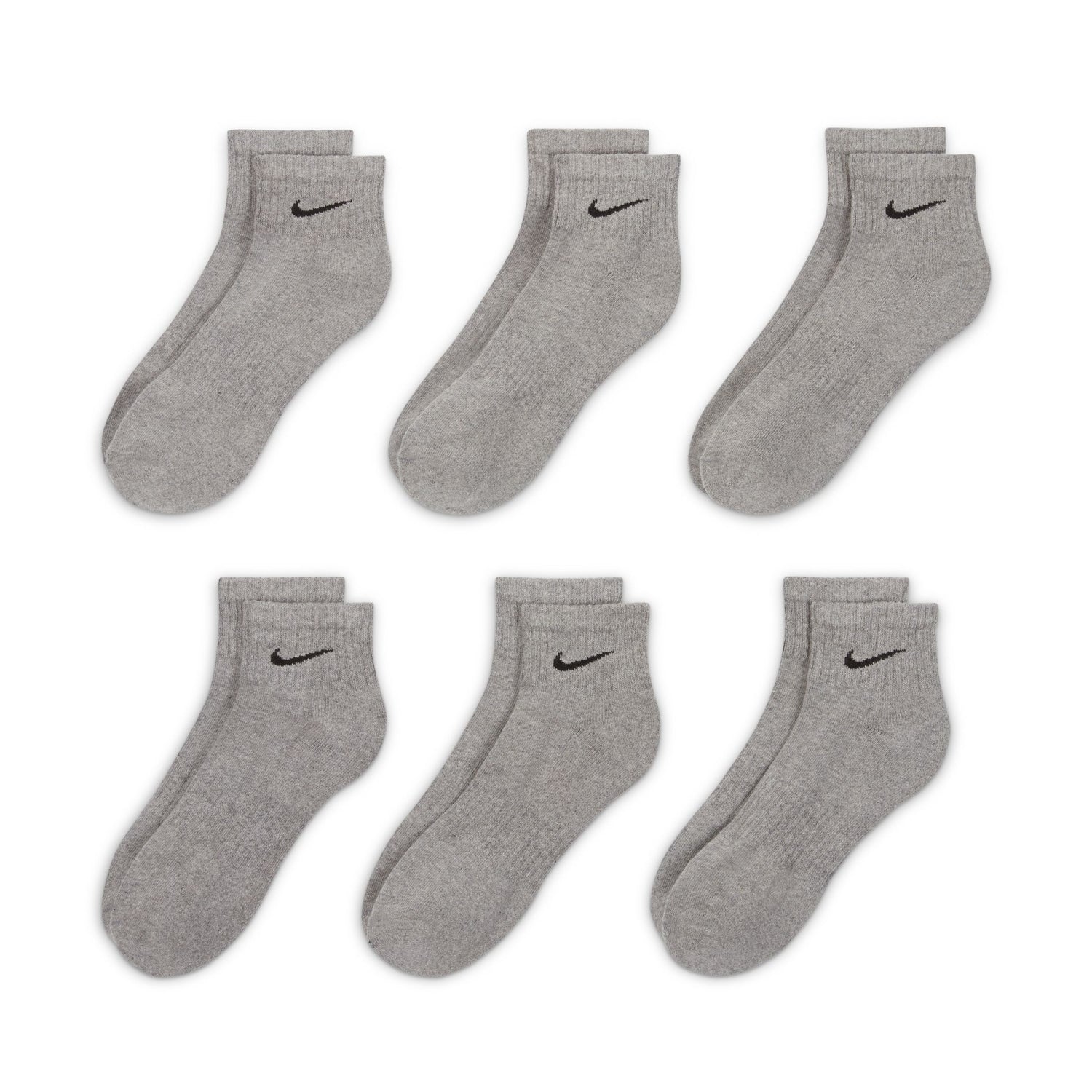 6 Pack Unisex Everyday Cushion Quarter