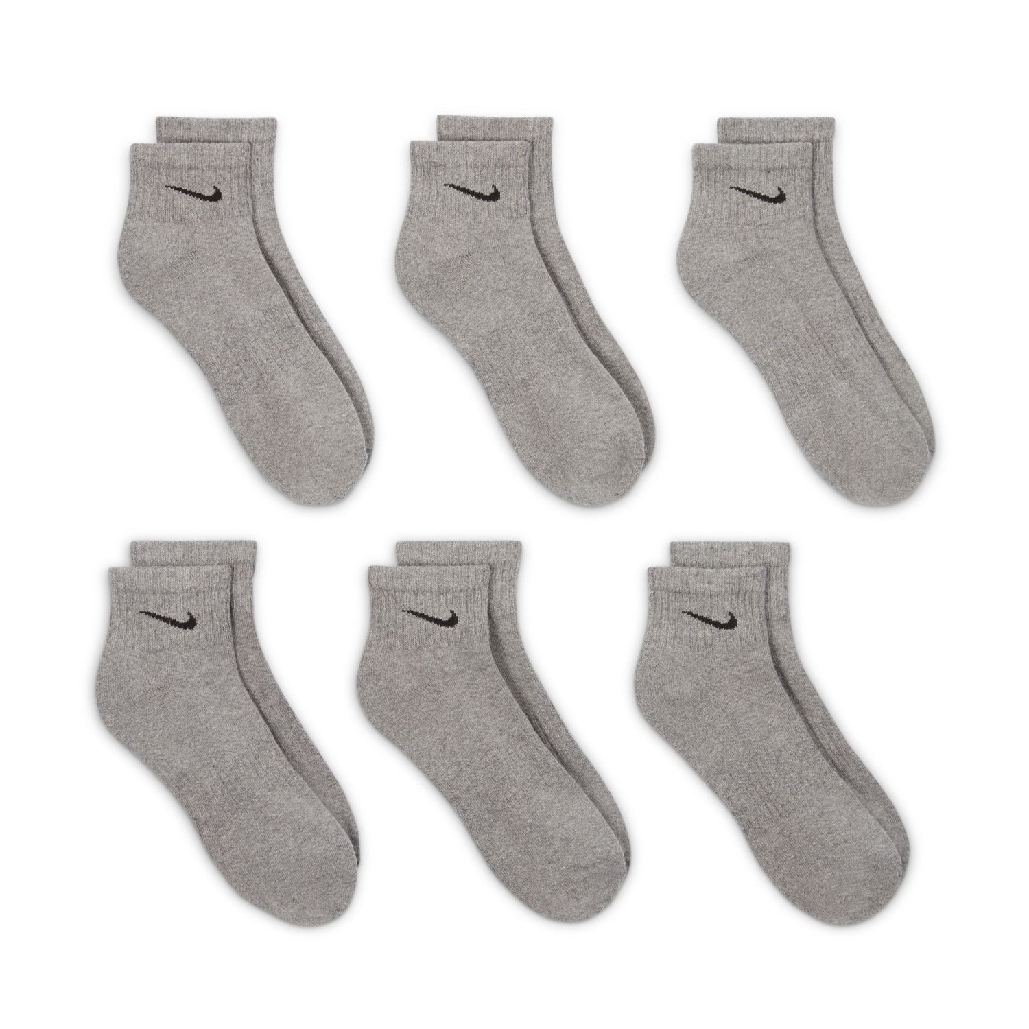 6 Pack Unisex Everyday Cushion Quarter
