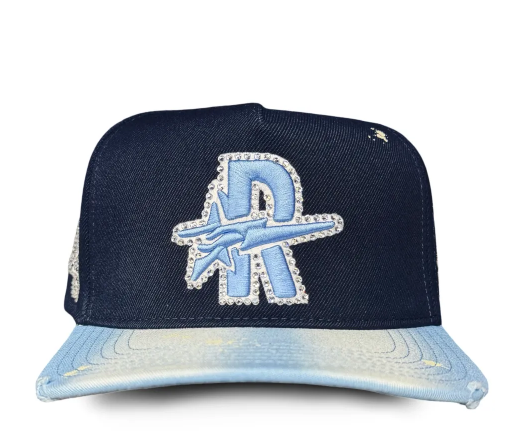 Men's Rough Play Vintage Snapback Hat Navy/Blue june5th2026-vntgblue