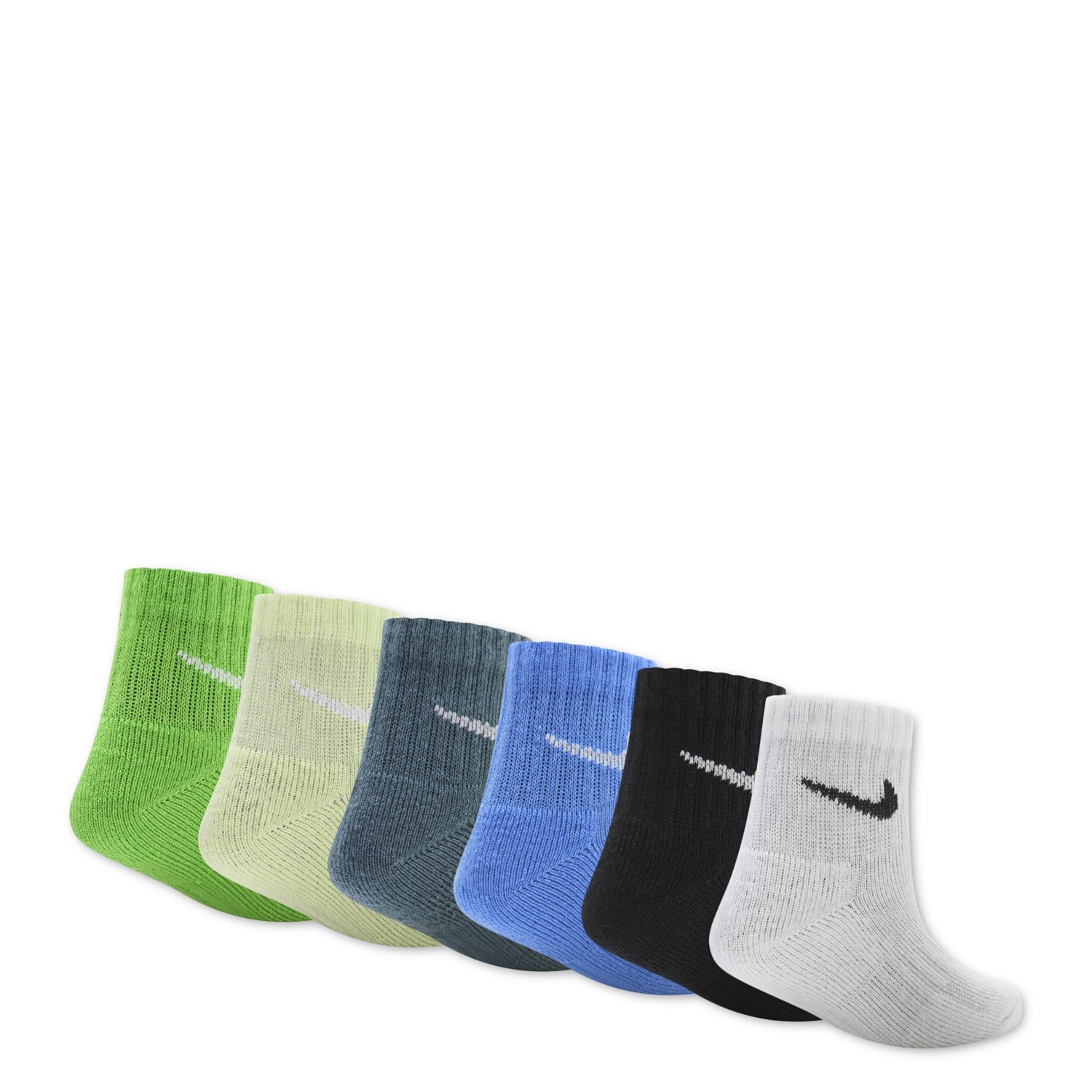 6 Pack X-Small Dri-Fit Performance Basic Quarter