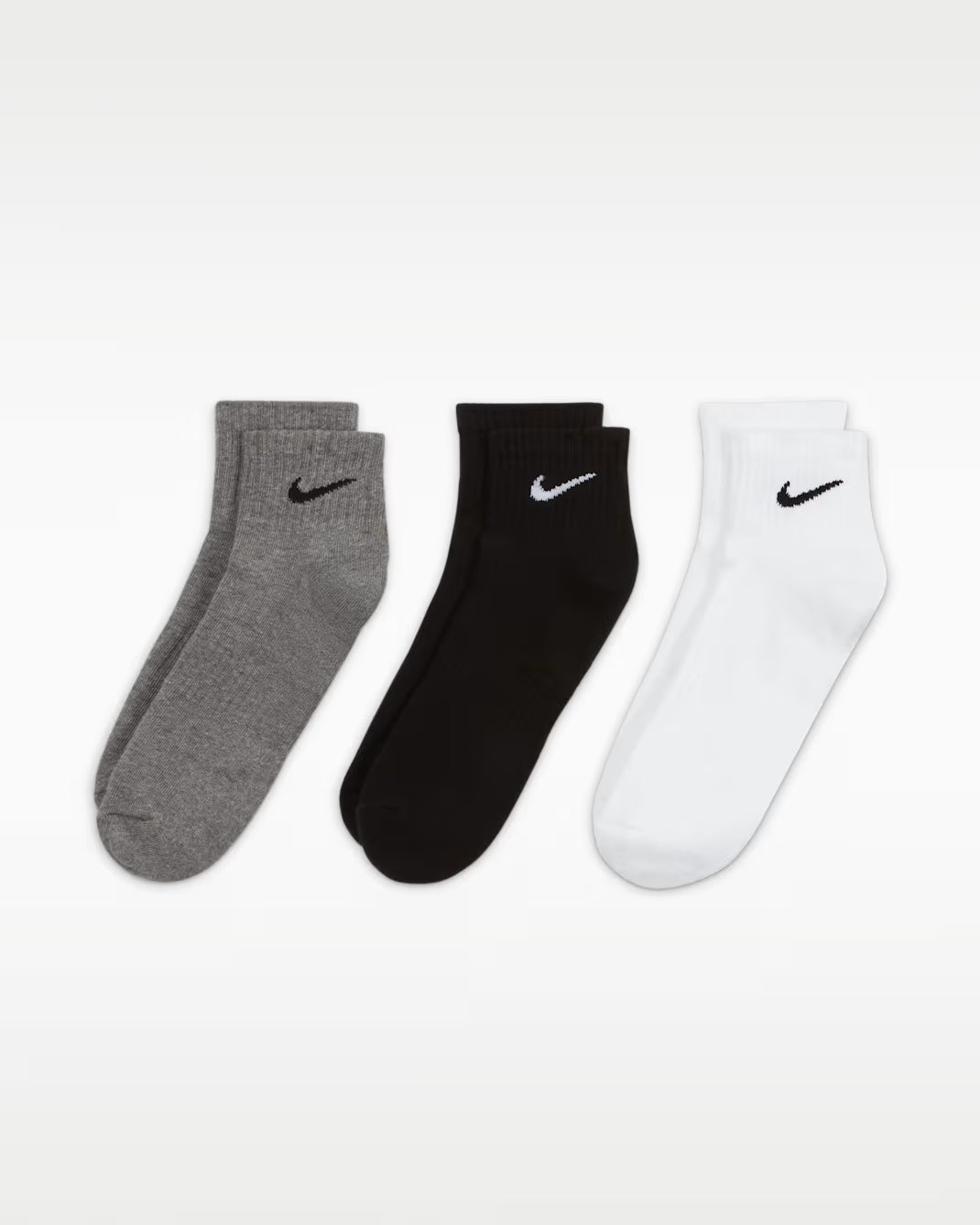 Nike Everyday Cushioned Socks (3 Pairs) - Multi-Colour