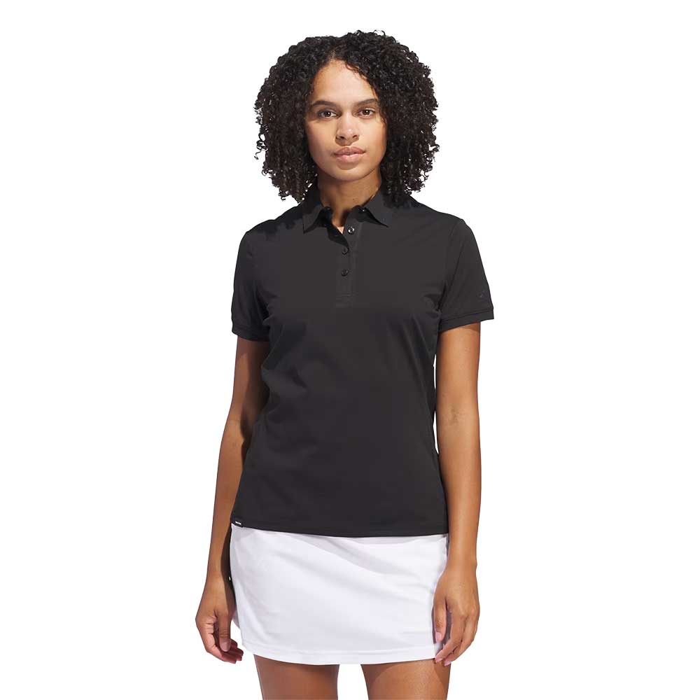 Women's Ultimate Twistknit SS Polo - Black