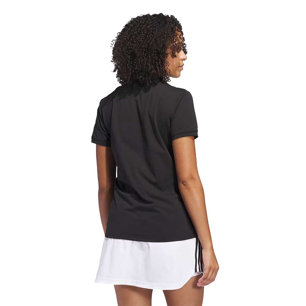 Women's Ultimate Twistknit SS Polo - Black