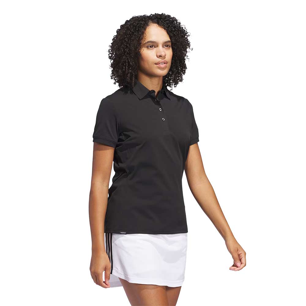 Women's Ultimate Twistknit SS Polo - Black