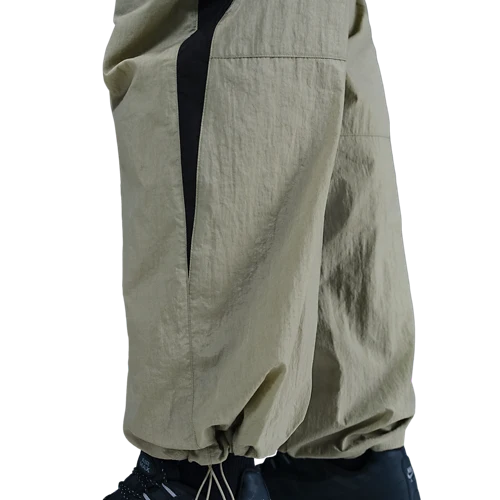 Men's Nike Air Woven Track Pants - Light Army/Black