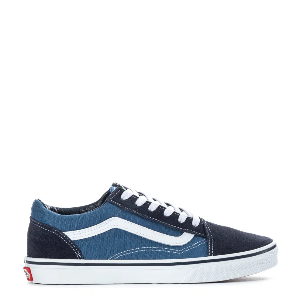 BIG KID'S VANS OLD SKOOL NAVY NAVY/WHITE VN000D2VNVY