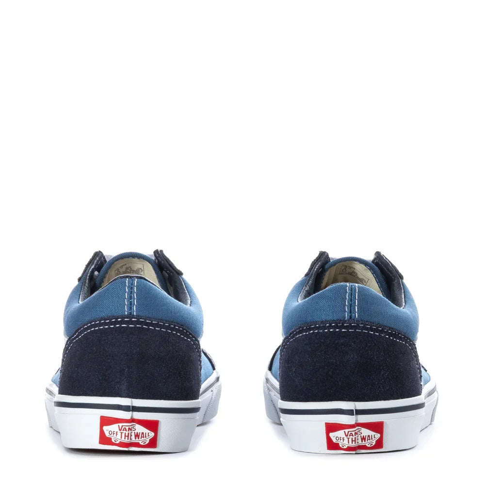 BIG KID'S VANS OLD SKOOL NAVY NAVY/WHITE VN000D2VNVY