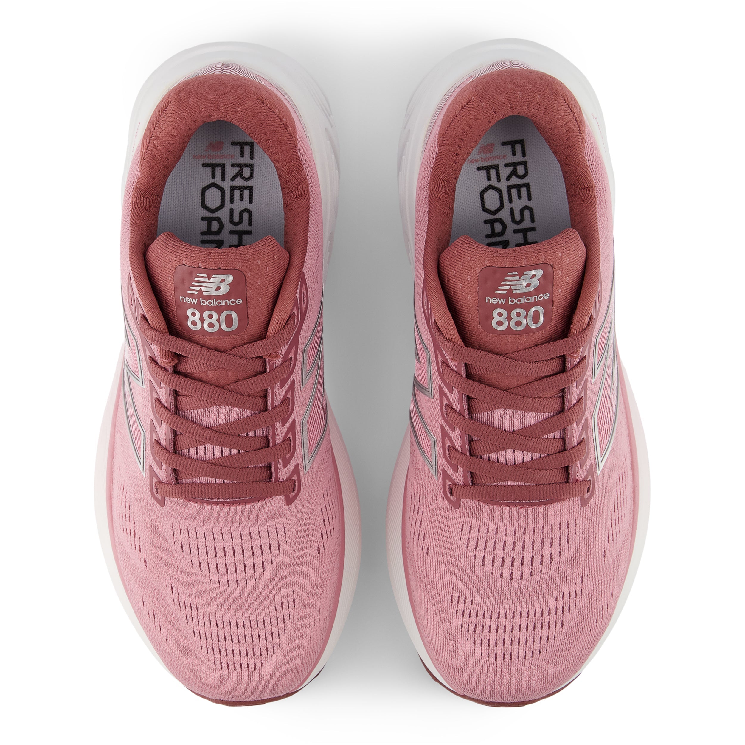Women's Fresh Foam X 880v15 (Q -Washed Burgundy/Pink Taffy/Silver Metallic)