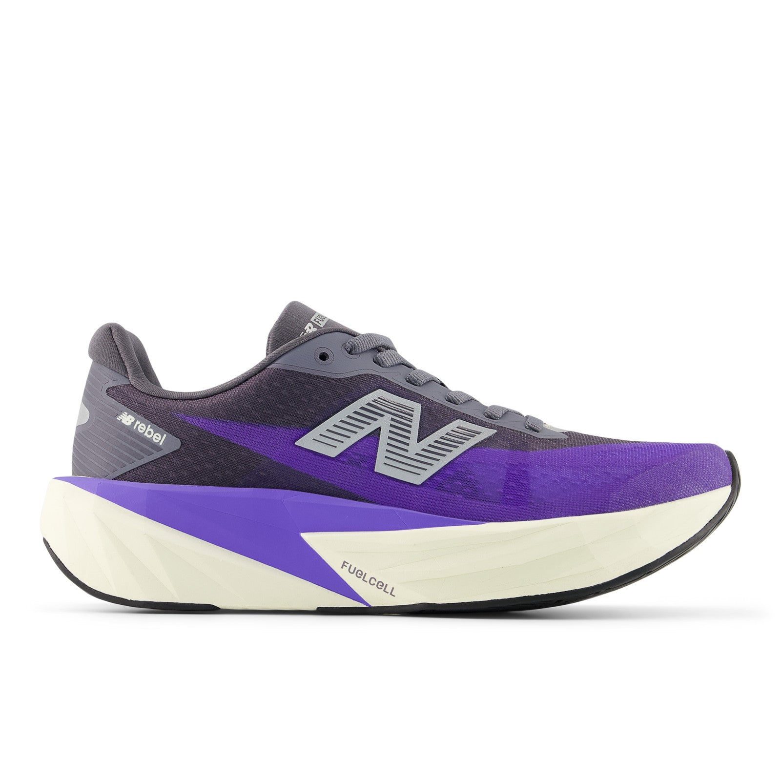 Women's FuelCell Rebel v5 (8L2 - Electric Indigo/Truffle Salt/Silver Metallic)