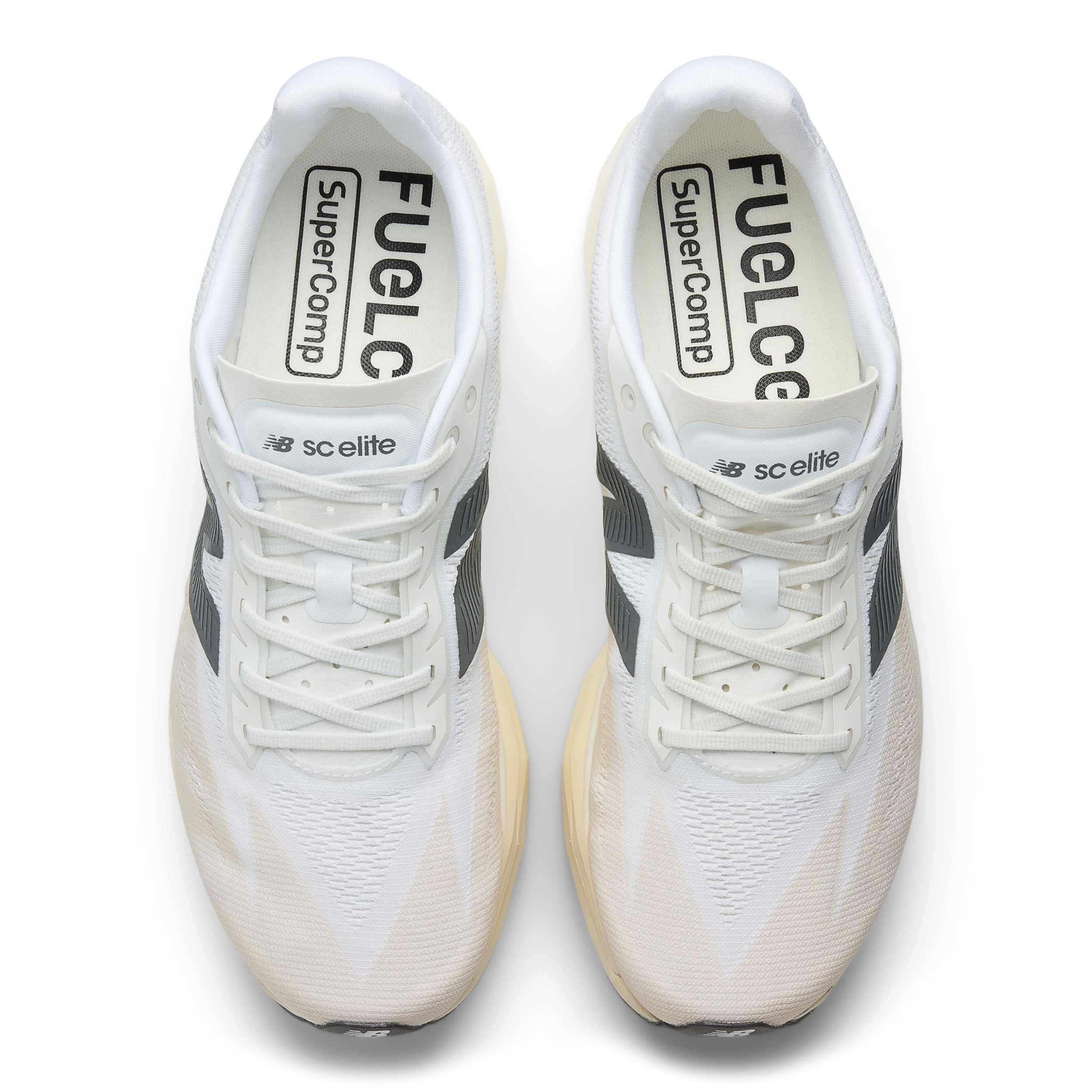 Women's FuelCell SuperComp Elite v5 (LD - Linen-White/Gold Metallic)