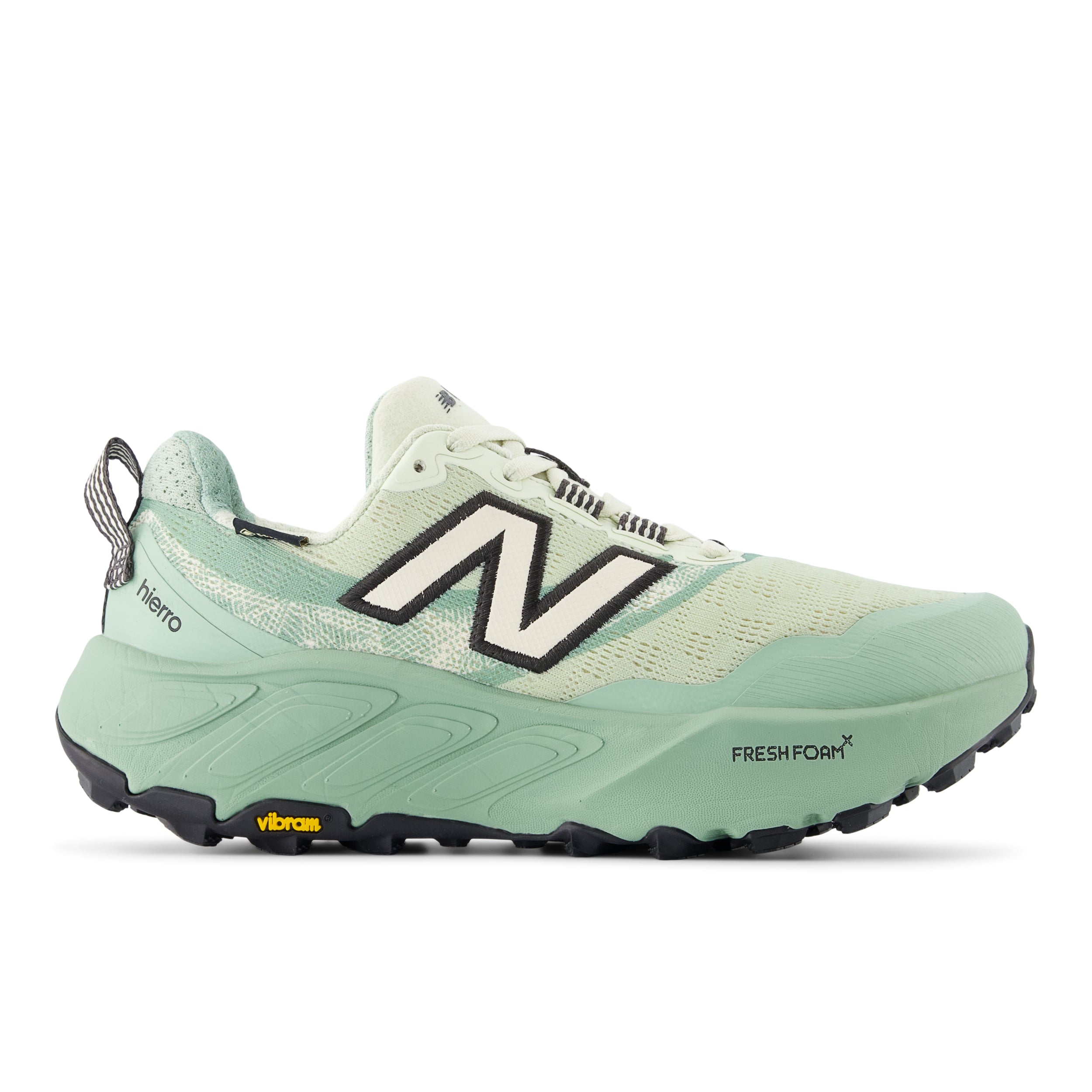 Women's Fresh Foam X Hierro v9 GORE-TEX (LA - Mineral/Permafrost/Mosaic Green)
