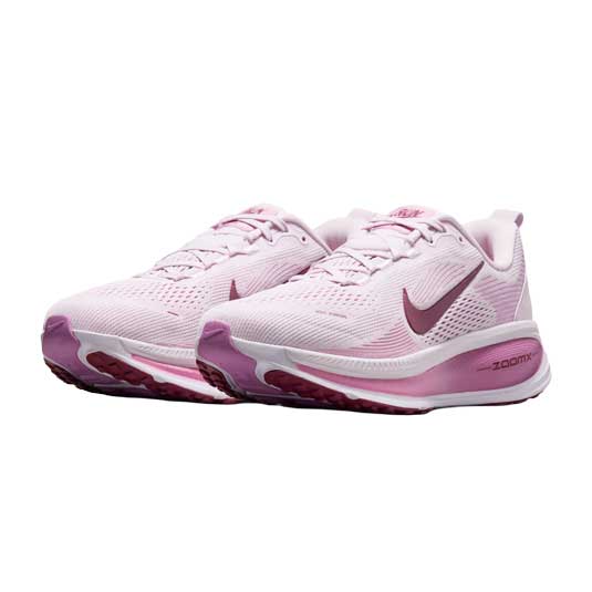 Women's Nike Vomero 18 Running Shoe - Bleached Lilac/Pink Smoke/Light Magenta - Regular (B)