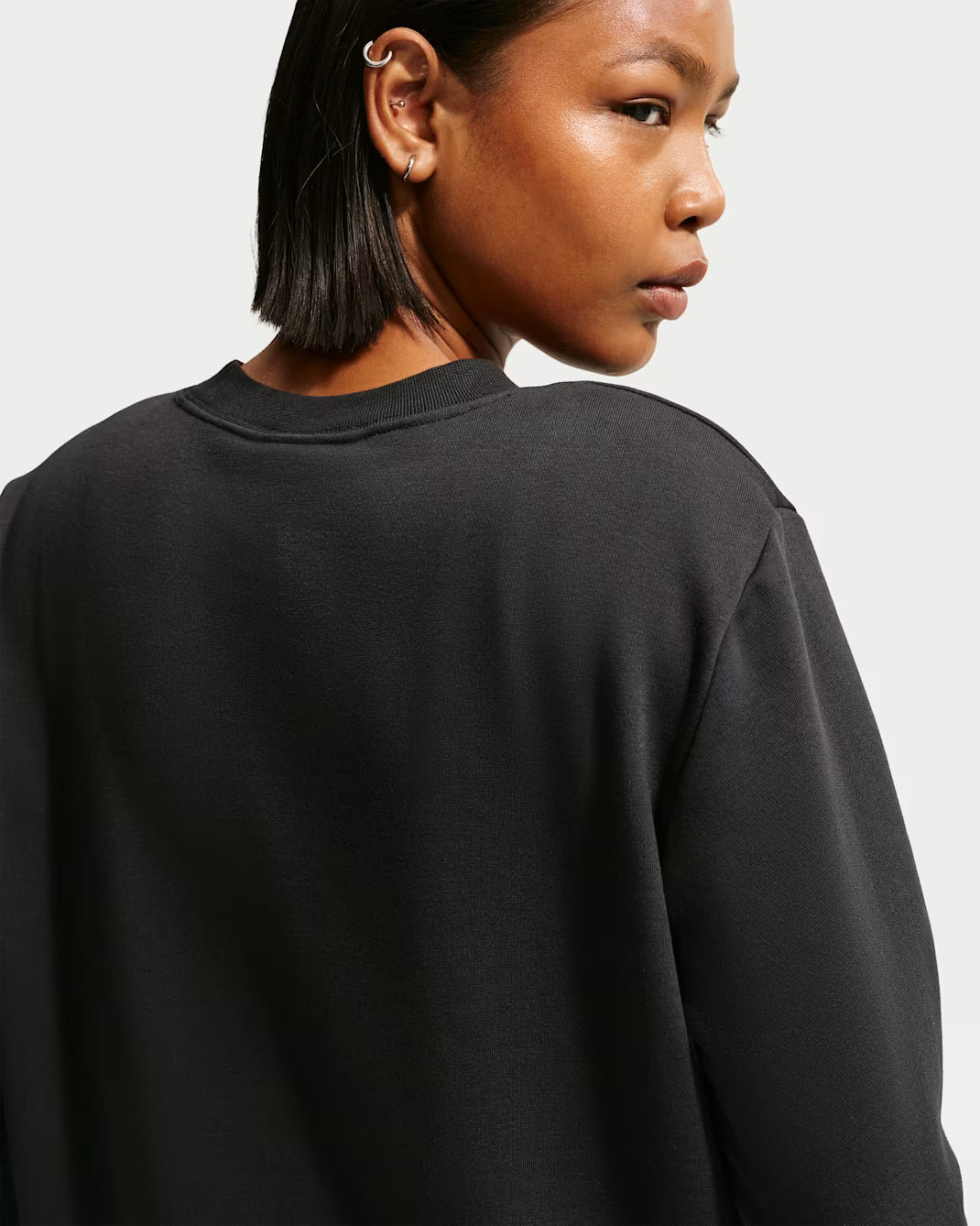Women's Nike Sportswear Club Fleece Black/White DQ5473-010