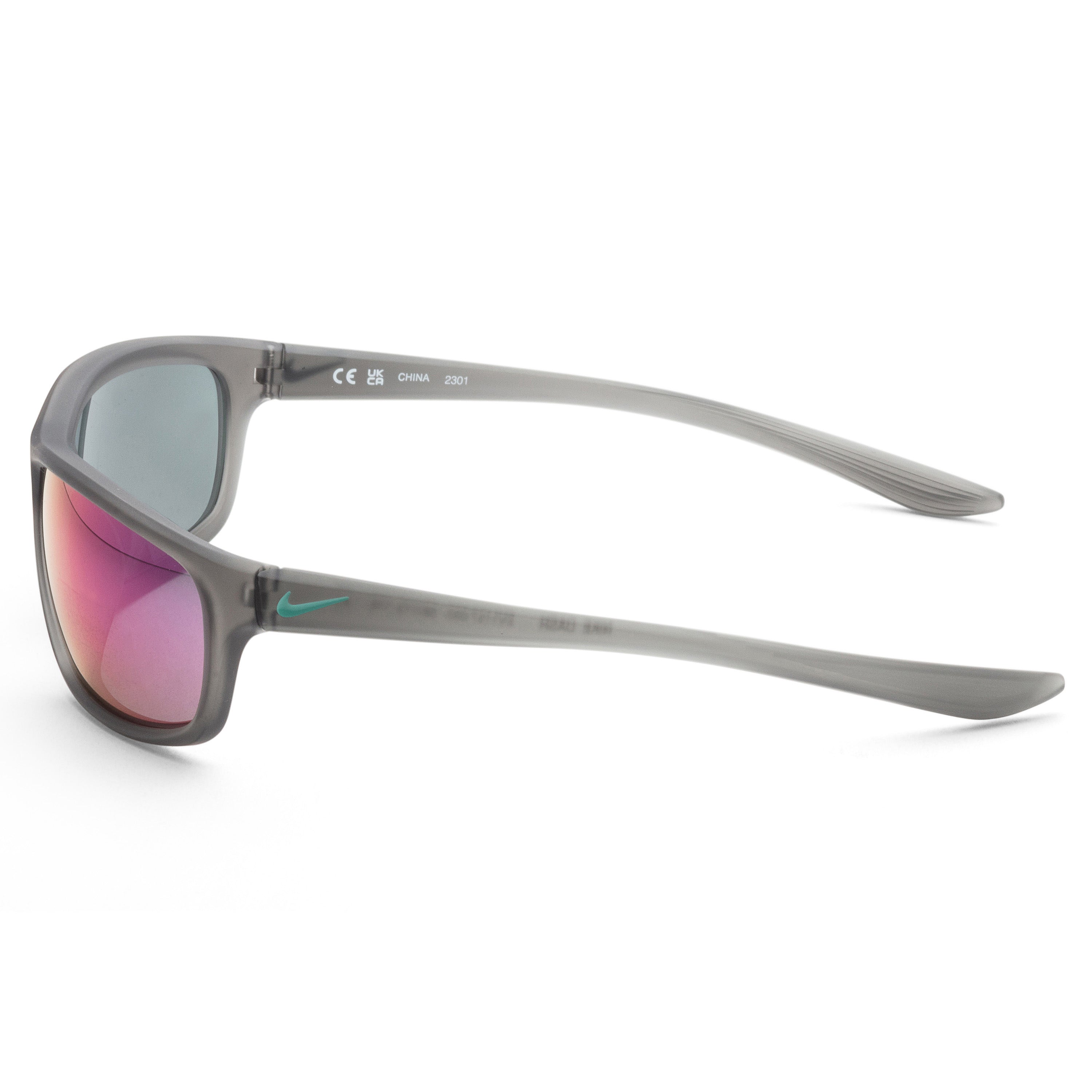 Nike Men's EV1157-033 Dash 58mm Matte Grey Sunglasses