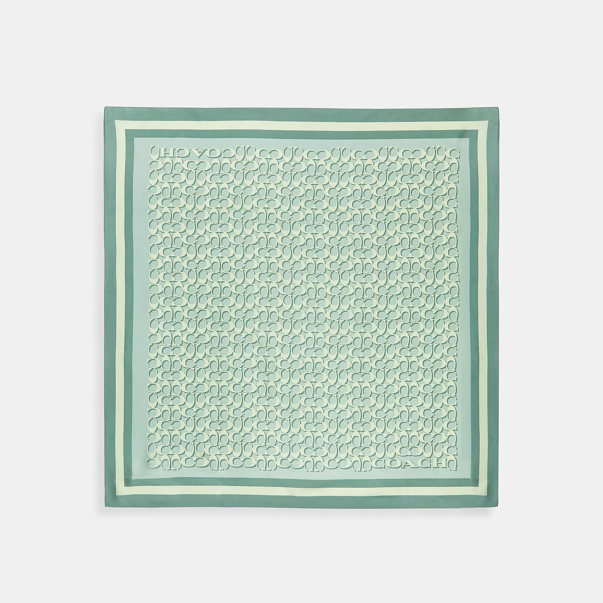Coach Outlet Signature Silk Square Scarf