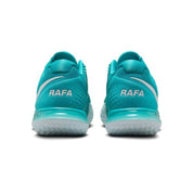Men Hard Court Zoom Vapor Cage 4 Rafa Tennis Shoes In White/teal Volt