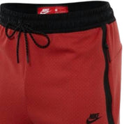 Men's Tech Loose Fit Tech Fleece Shorts In Red/black