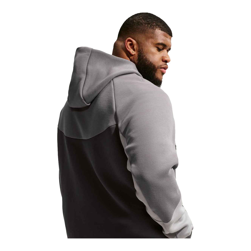 Men's Nike Tech Fleece Windrunner Full-Zip Hoodie - Pencil Point/Medium Ash/College Grey/Sapphire