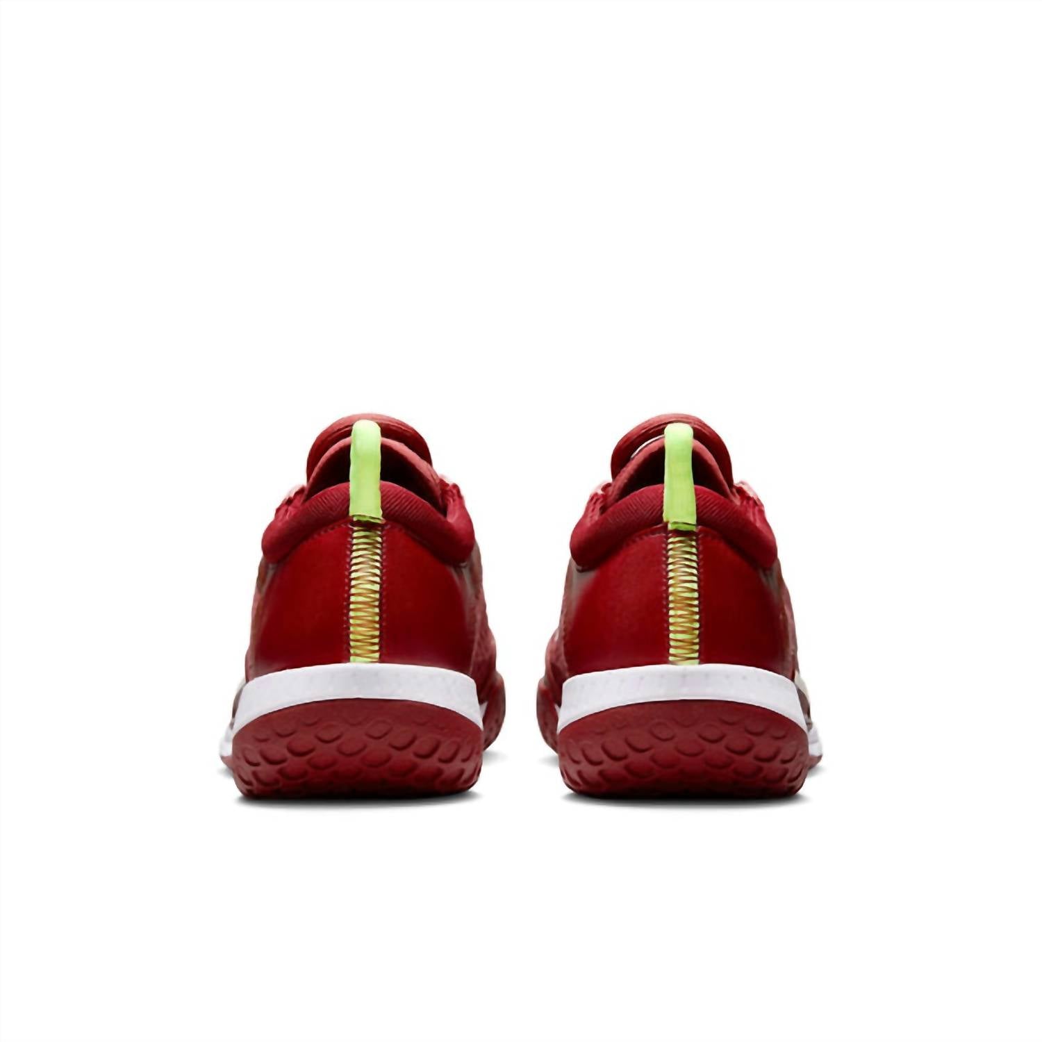 Men's Zoom Court Nxt Shoe In Cedar/team Red