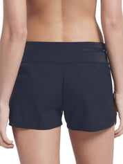Nike Solid Element Board Shorts Women's Blue Stretch High Waisted DSGL1018