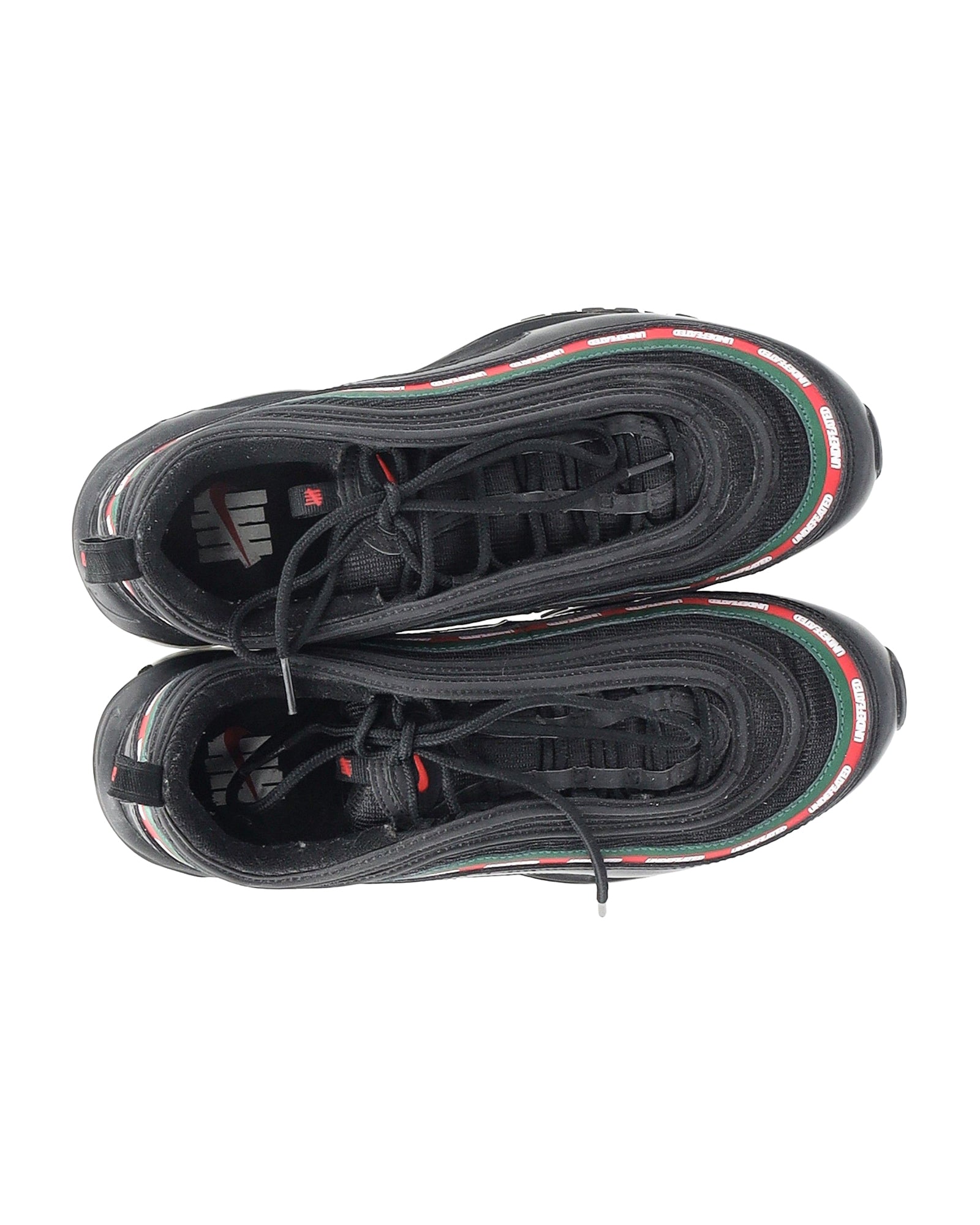 Nike Air Max 97 Undefeated Sneakers in Black Nylon