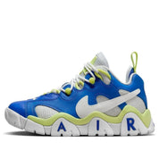 Youth Nike Air Barrage Low FN6972- Sneaker Blue Leather Lifestyle Shoes HTAT44