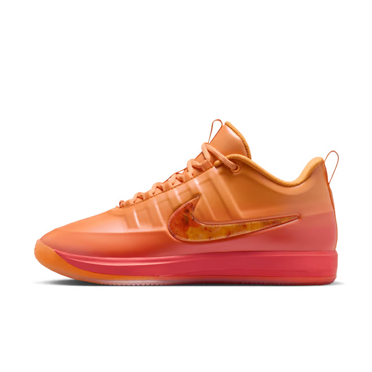 Men's Nike Book 2 The Phoenix Sundial/Medium Ash-Black-Safety Orange-Clay Orange IB6687-700
