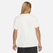 Nike Sportswear Club T-Shirt Men Sail Black 100% Cotton Crew Neck DSGL866