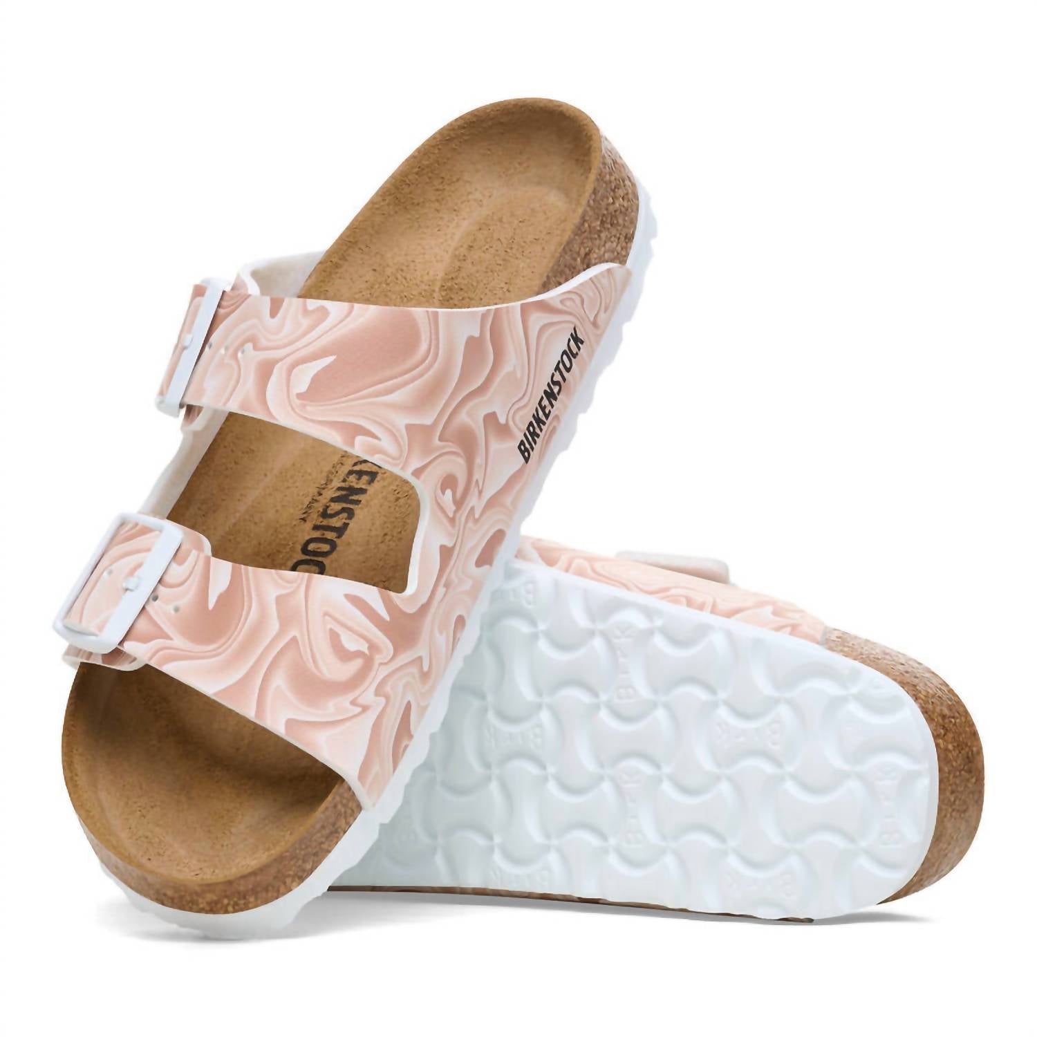 Women's Arizona Sandal In Marble Beige