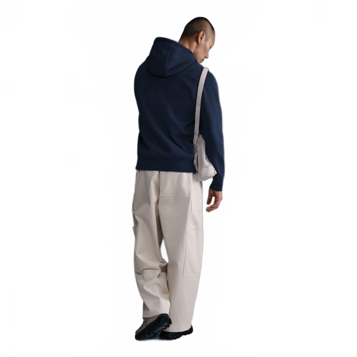 Men's Club Fleece Pull Over Hoodie In Navy