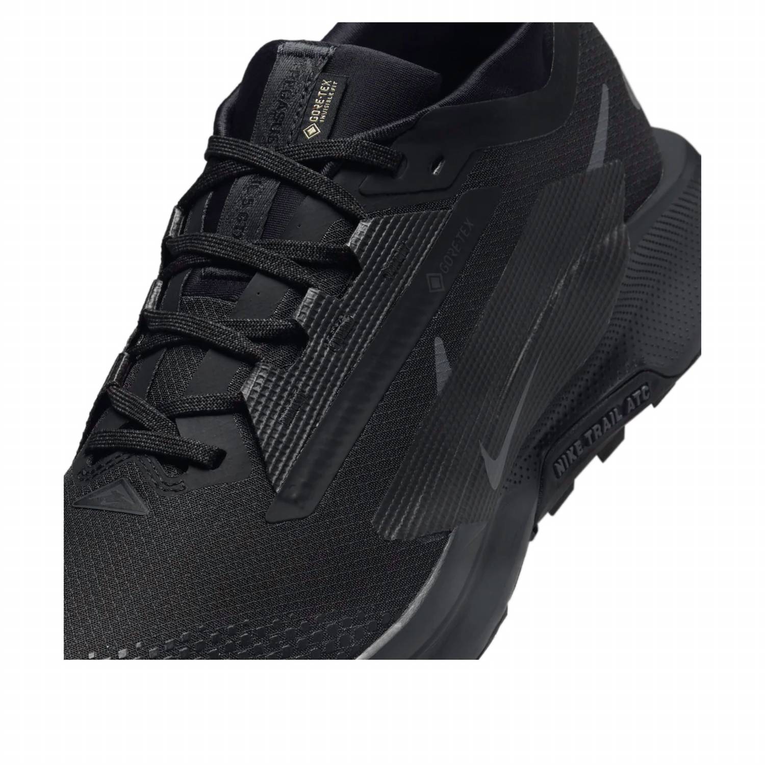 Men's Pegasus Trail 5 Gore-Tex Running Shoes In 002 - Black/black-Anthracite