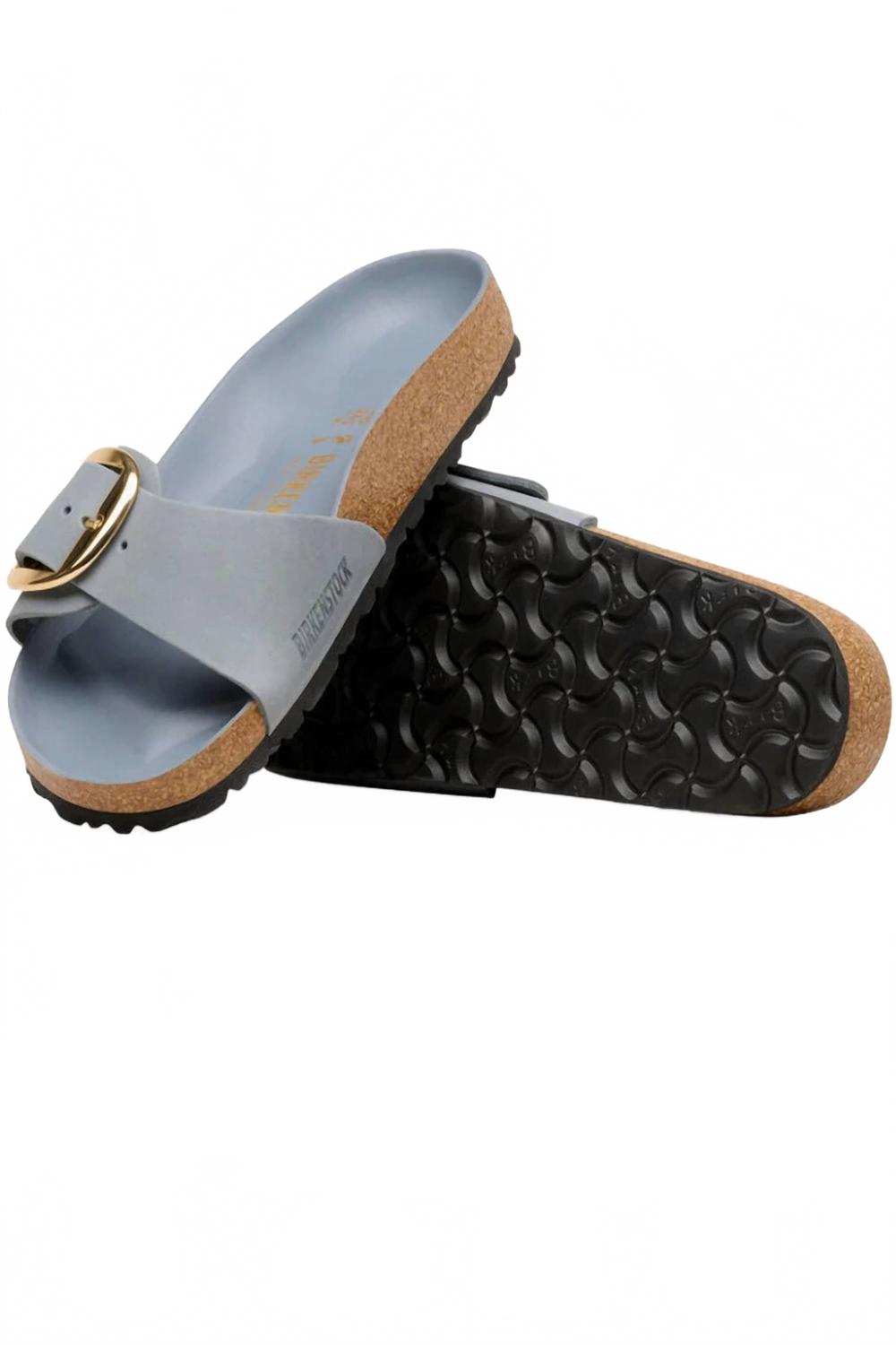 Women's Madrid Big Buckle Sandals In Basalt Grey
