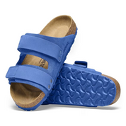 Women's Birkenstock Uji 1025712 Sandal US 7-7.5 Blue Suede Leather Comfort KHD165