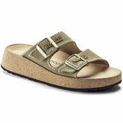 Papillio Women's Gabriela Suede / Canvas (Narrow Width) In Faded Khaki