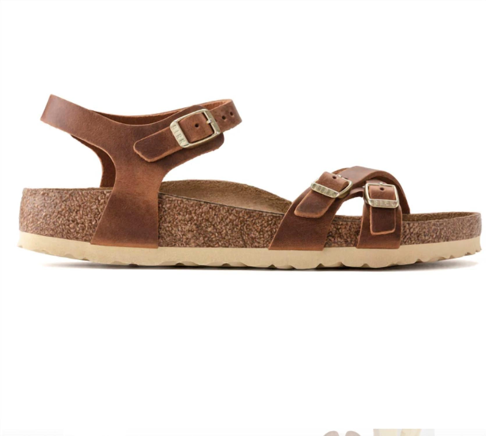 Women's Kumba Sandal In Cognac
