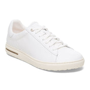 Women's Bend Low Natural Leather Shoe - Regular In White