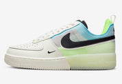 Men's Nike Air Force 1 React DM0573-101 Sail Barely Volt Lifestyle Shoes