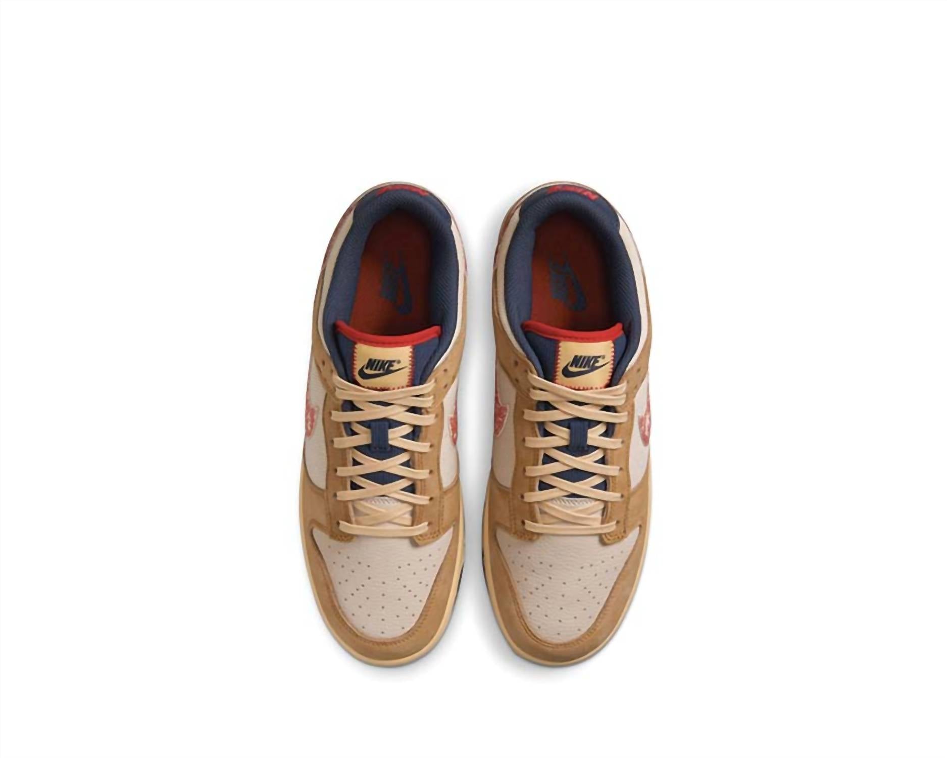 Men's Dunk Low Retro Se Sketch And Exploration Shoe In Wheat/burnt Sunrise-Sanddrift