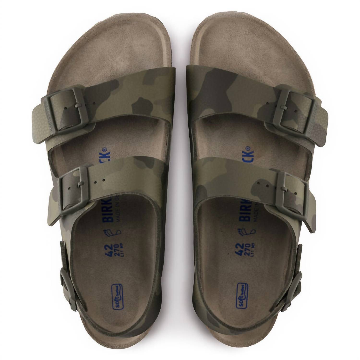 Women's Milano Sandal In Camo Green